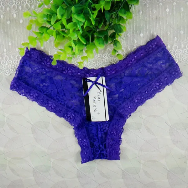 2016 Solid Silk Panties String Woman Underwear bragas thongs sexy Women's panties Sheer Lace underwear women briefs