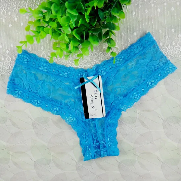 2016 Solid Silk Panties String Woman Underwear bragas thongs sexy Women's panties Sheer Lace underwear women briefs