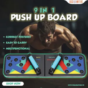 9-IN-1 MULTIFUNCTION PUSH-UP BOARD