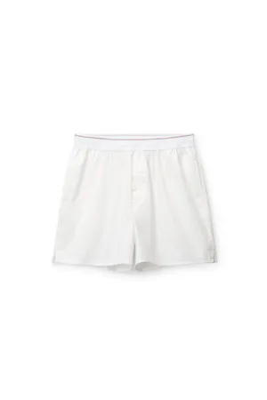 BOXER SHORT | WHITE COTTON | AW