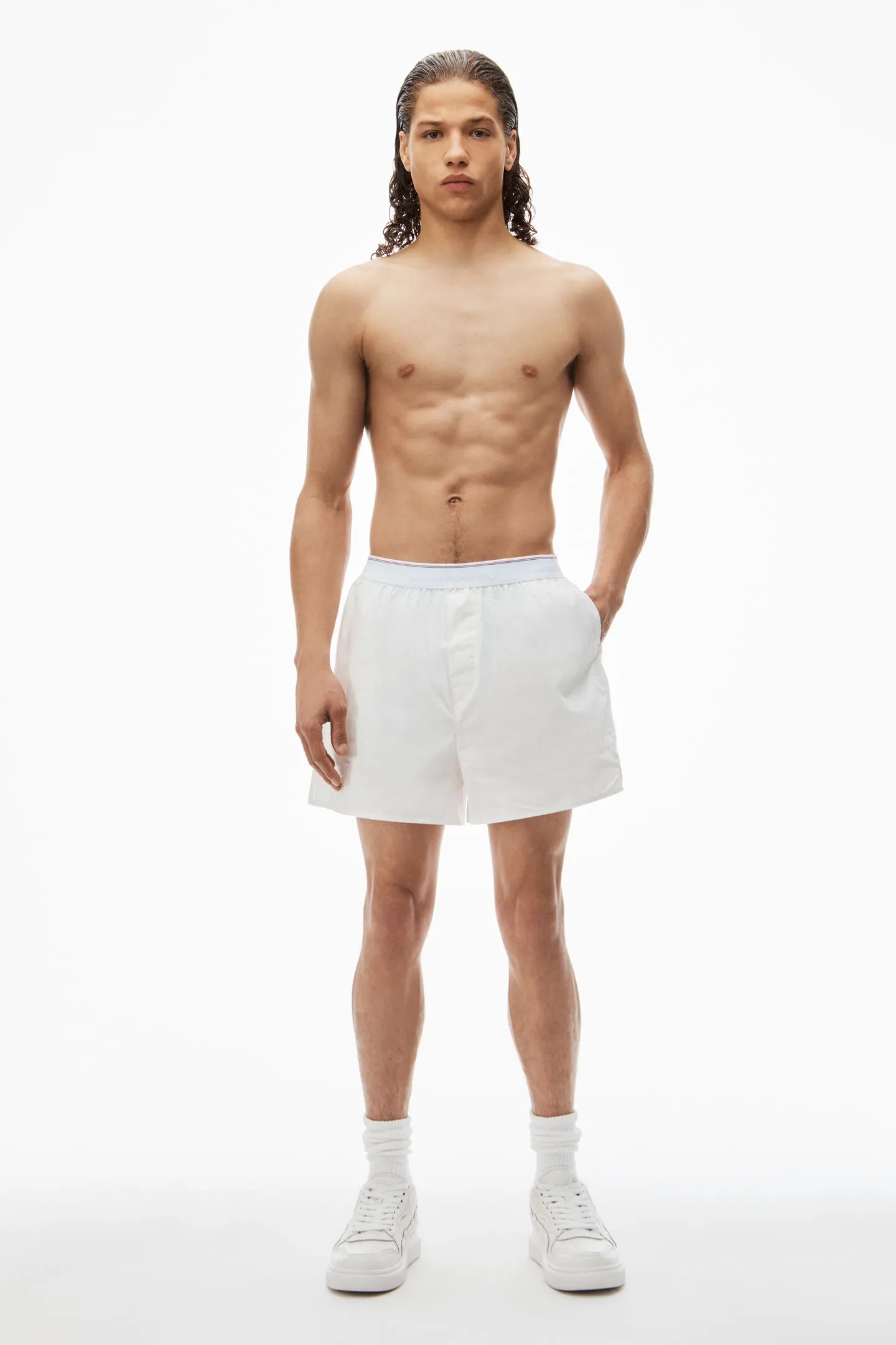 BOXER SHORT | WHITE COTTON | AW