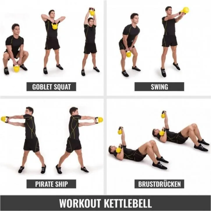 Contrast Vinyl Kettlebell 18KG