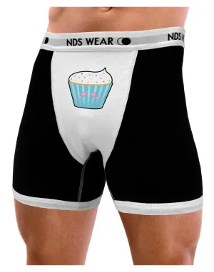 Cute Cupcake with Sprinkles - Heart Eyes Mens Boxer Brief Underwear by TooLoud