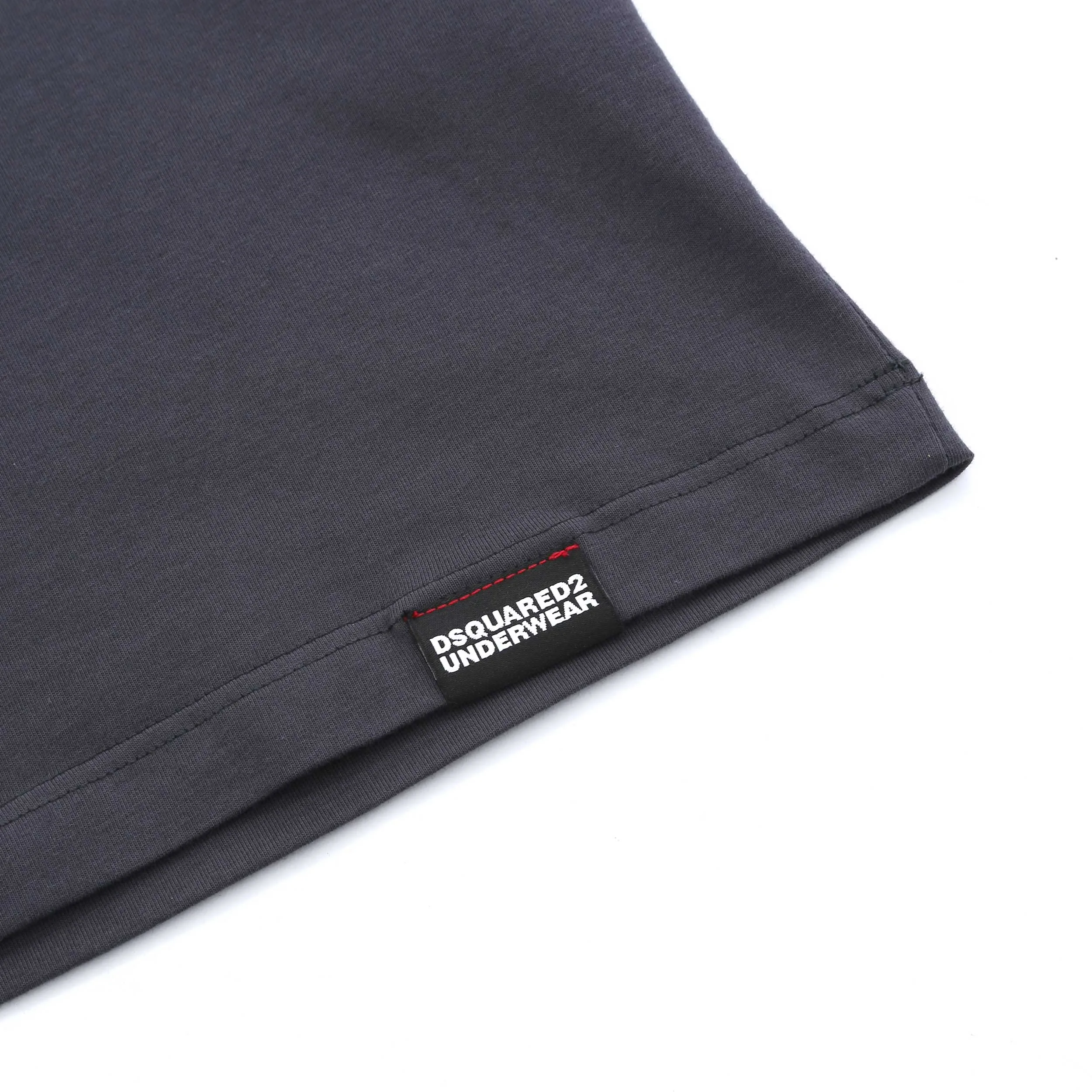 Dsquared2 Stand Out DSQ Logo T Shirt in Anthracite