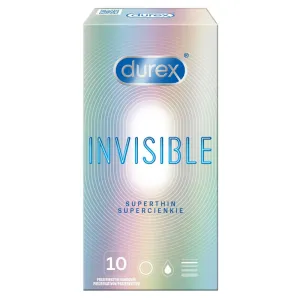 Durex Invisible Lubricated Box 10