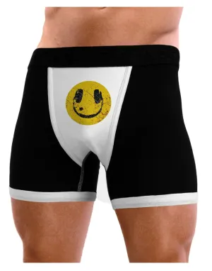 EDM Smiley Face Mens Boxer Brief Underwear by TooLoud