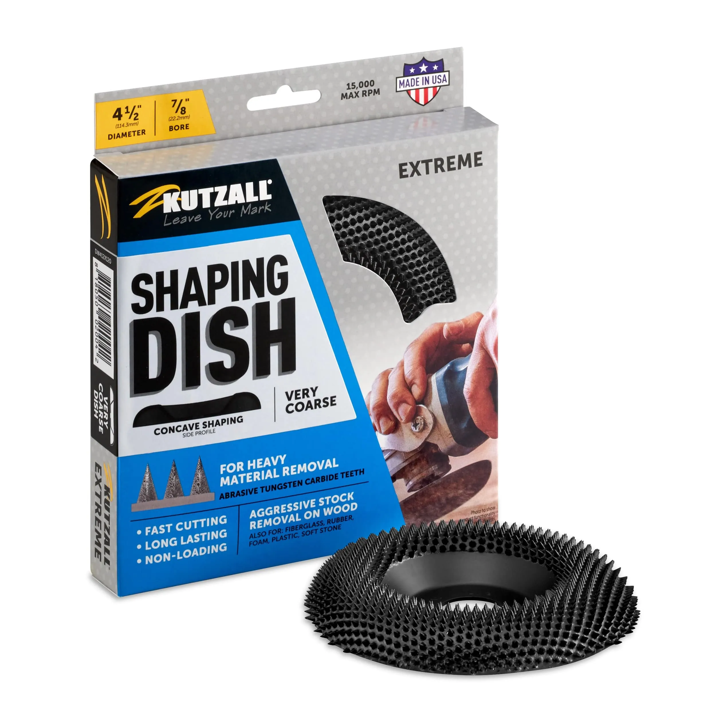 Extreme Shaping Dish - 4-1/2" Diameter - Very Coarse