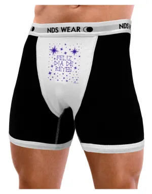 Feliz Dia de Reyes - Estrellas Brillantes Mens Boxer Brief Underwear by TooLoud