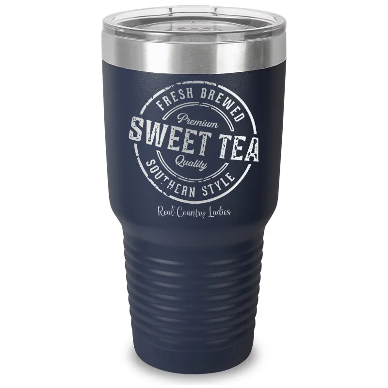 Fresh Brewed Sweet Tea Laser Etched Tumbler