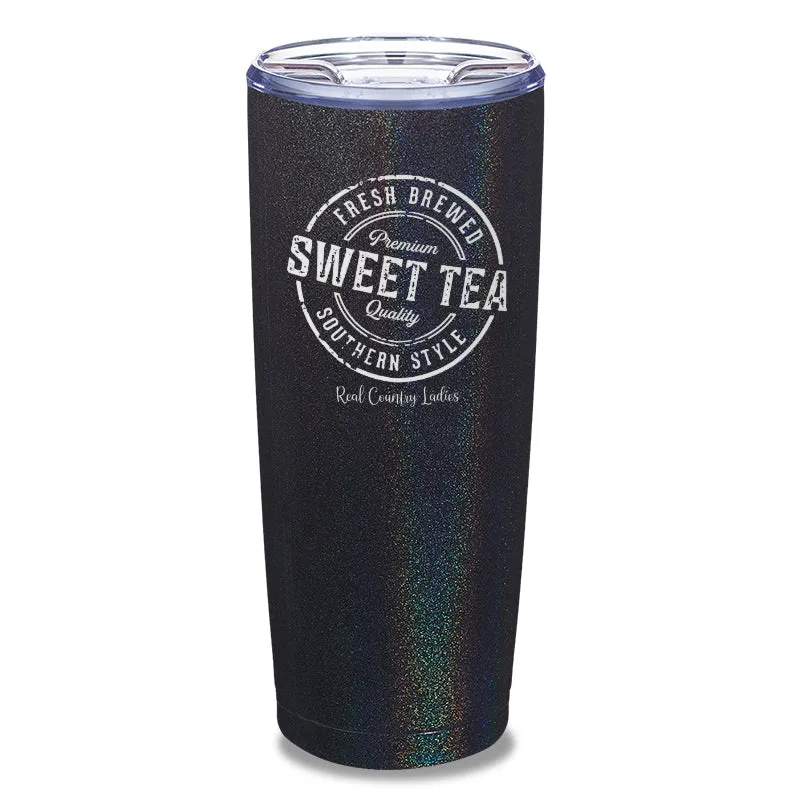 Fresh Brewed Sweet Tea Laser Etched Tumbler