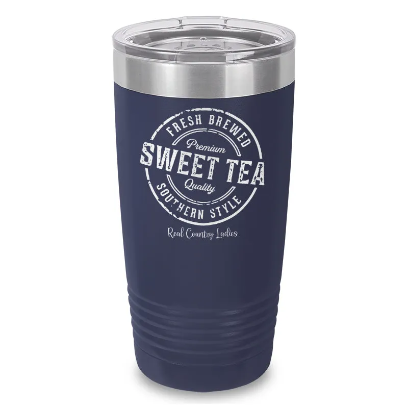 Fresh Brewed Sweet Tea Laser Etched Tumbler