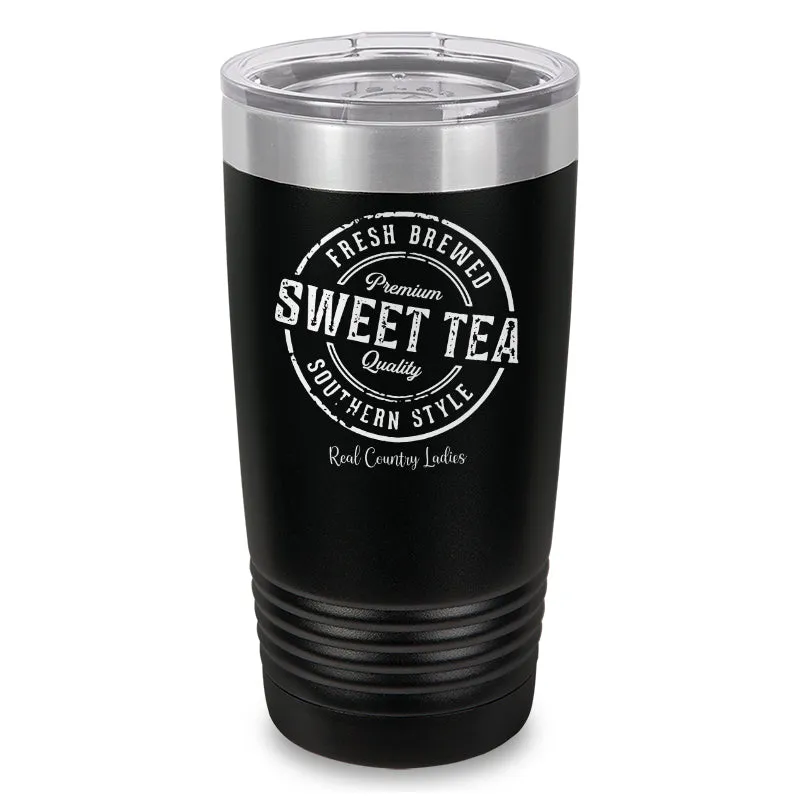 Fresh Brewed Sweet Tea Laser Etched Tumbler