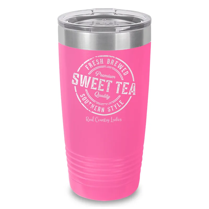 Fresh Brewed Sweet Tea Laser Etched Tumbler