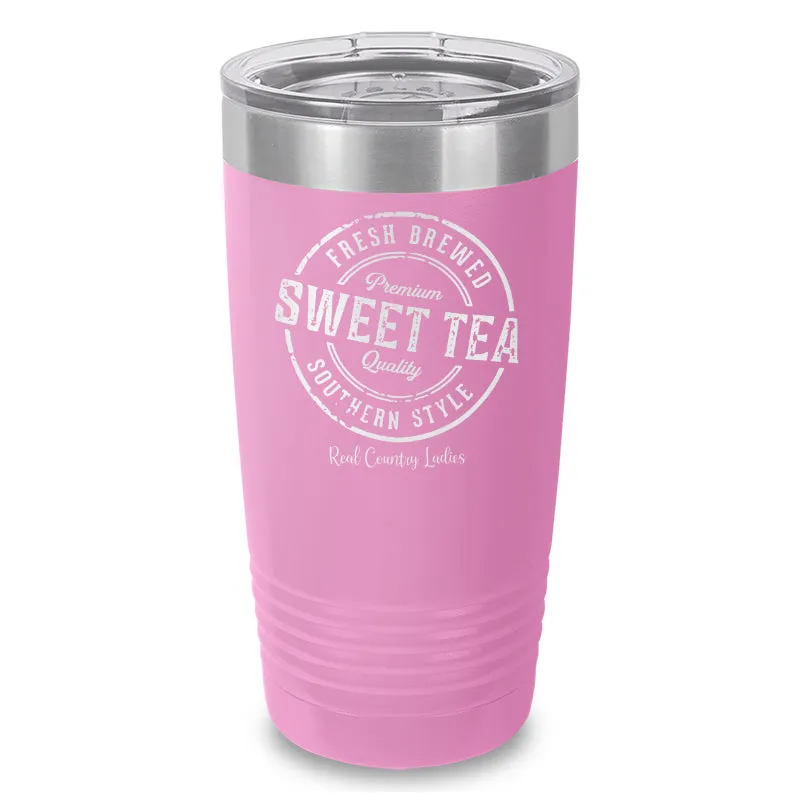 Fresh Brewed Sweet Tea Laser Etched Tumbler