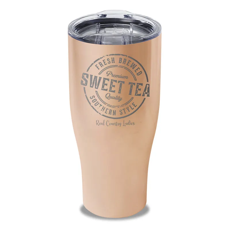 Fresh Brewed Sweet Tea Laser Etched Tumbler