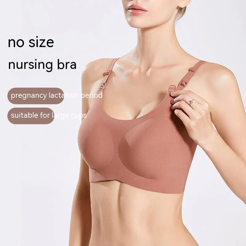 Front Buckle Nursing Bra Nursing Underwear