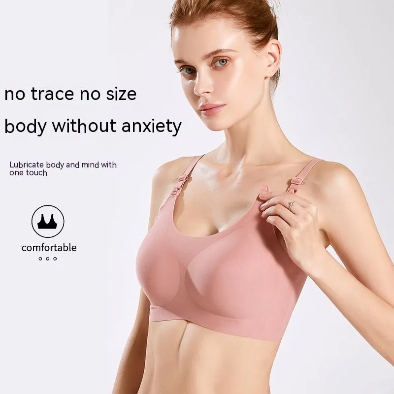 Front Buckle Nursing Bra Nursing Underwear