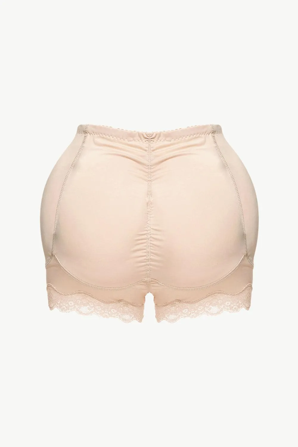 Full Size Lace Trim Shaping Shorts