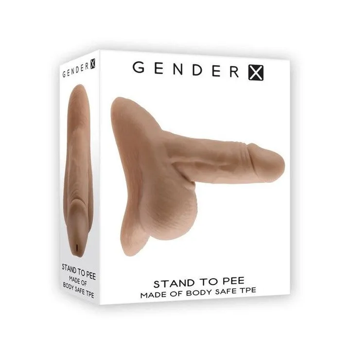 Gender X Stand To Pee TPE Packer Medium Flesh