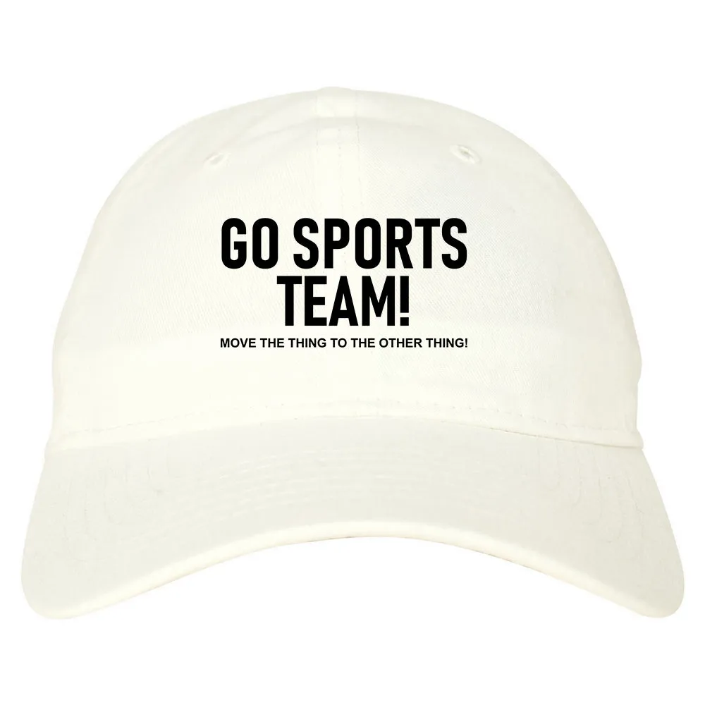 Go Sports Team Funny Mens Dad Hat