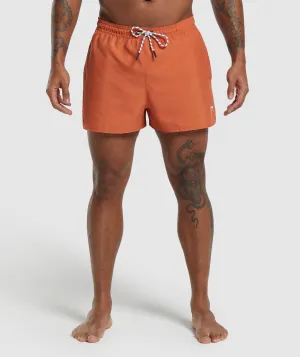 Gymshark 3" Swim Shorts - Muted Orange