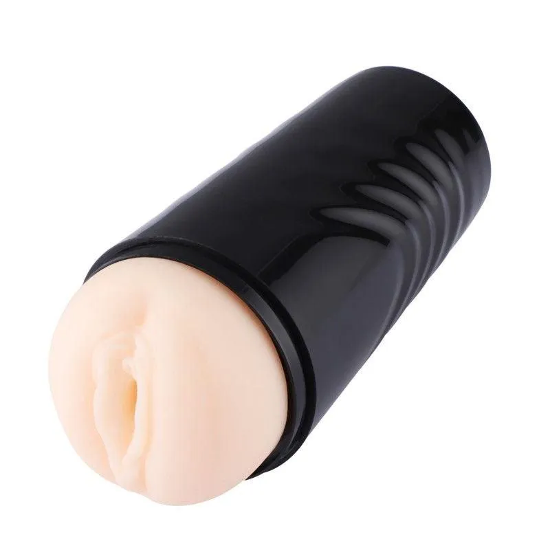 HiSmith - Vibrating Rechargeable Pussy Stroker with Black Case (KlicLok)