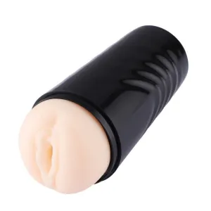 HiSmith - Vibrating Rechargeable Pussy Stroker with Black Case (KlicLok)