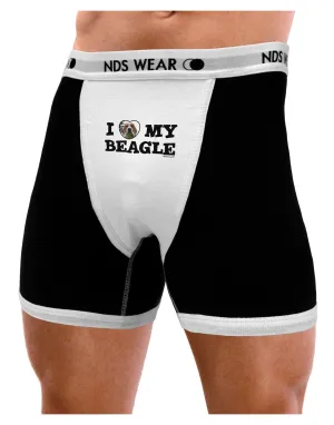 I Heart My Beagle Mens Boxer Brief Underwear by TooLoud