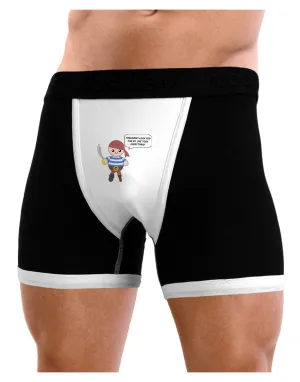 Look for the Ex - Petey the Pirate Mens Boxer Brief Underwear