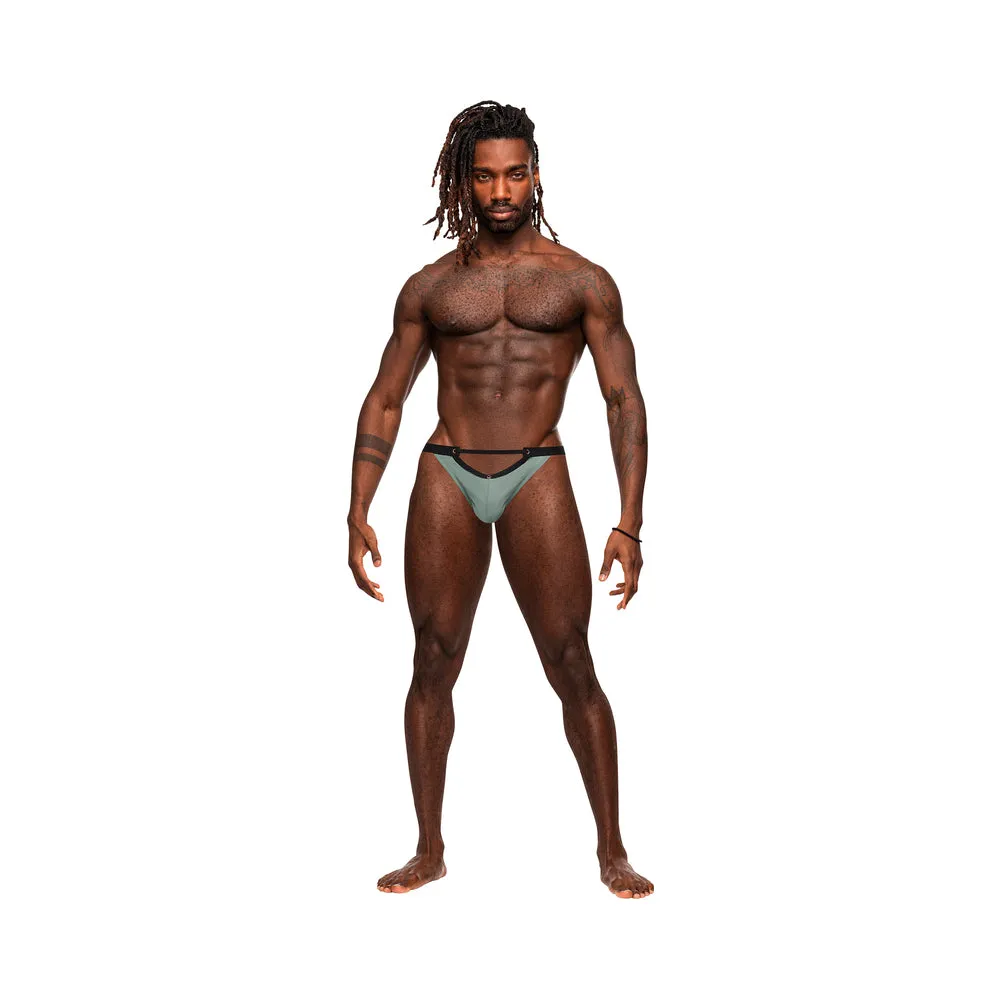 Male Power Magnificence Micro V Thong Jade L/XL