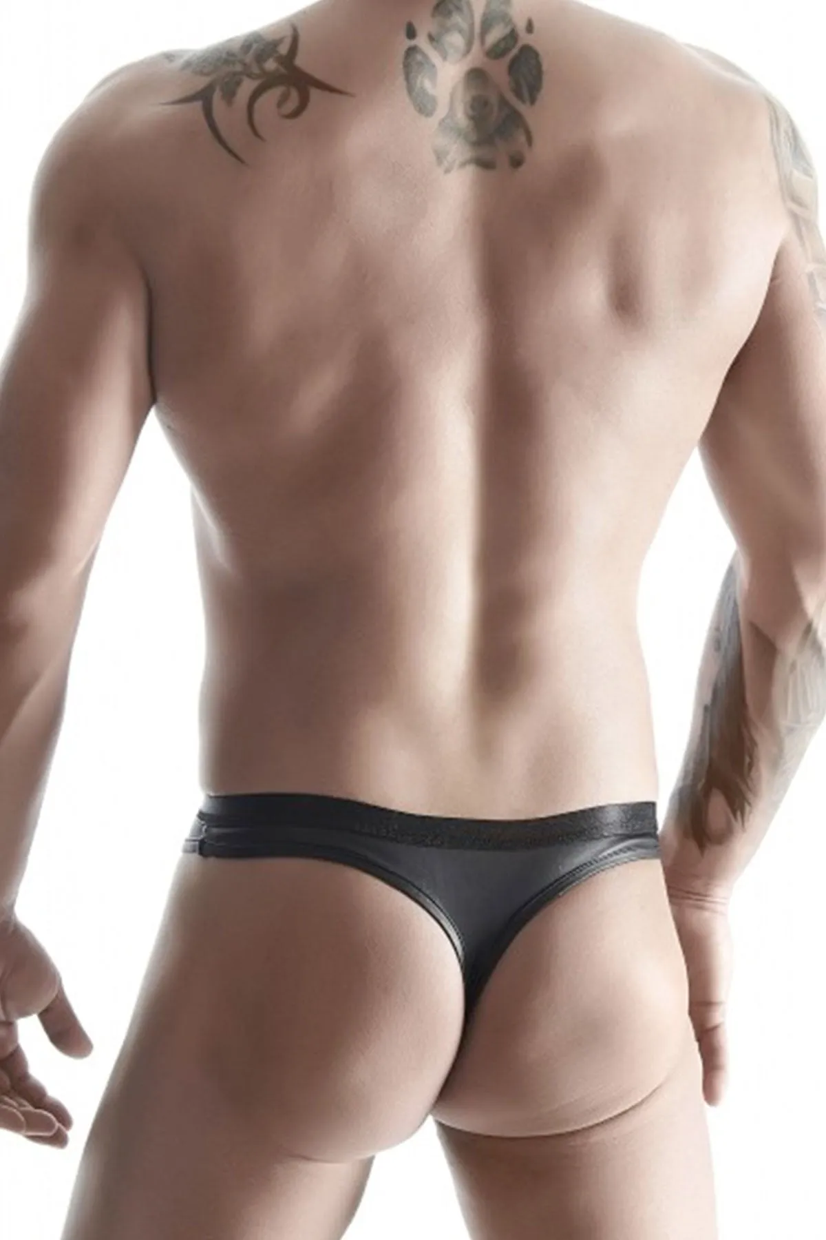 Men's Black Thong | Fetish Planet