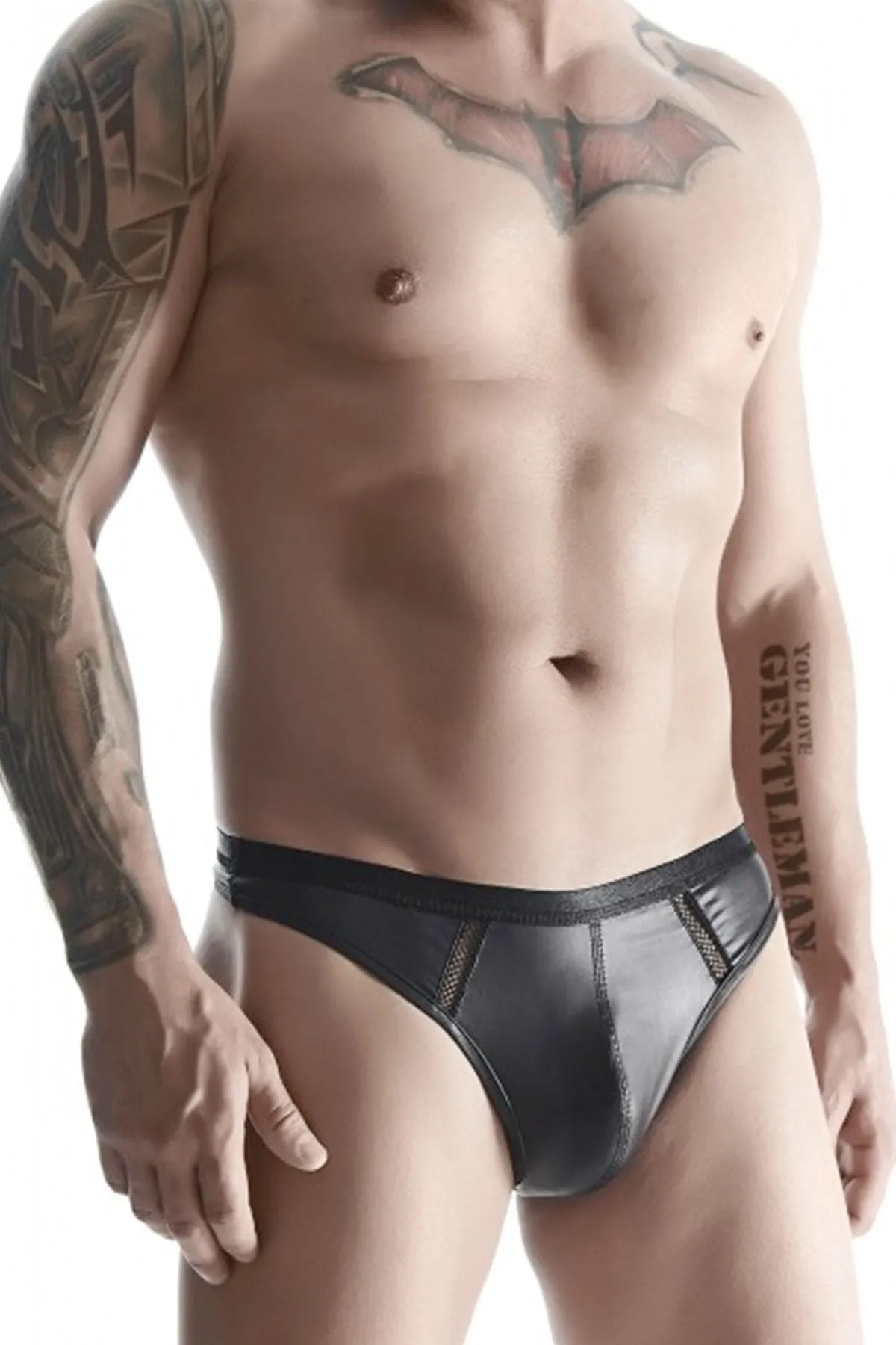 Men's Black Thong | Fetish Planet