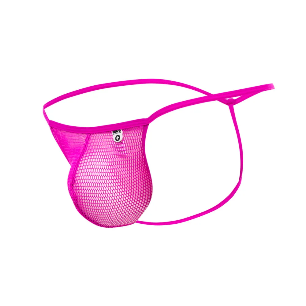 Mesh Boy Thong Hot Pink S/M