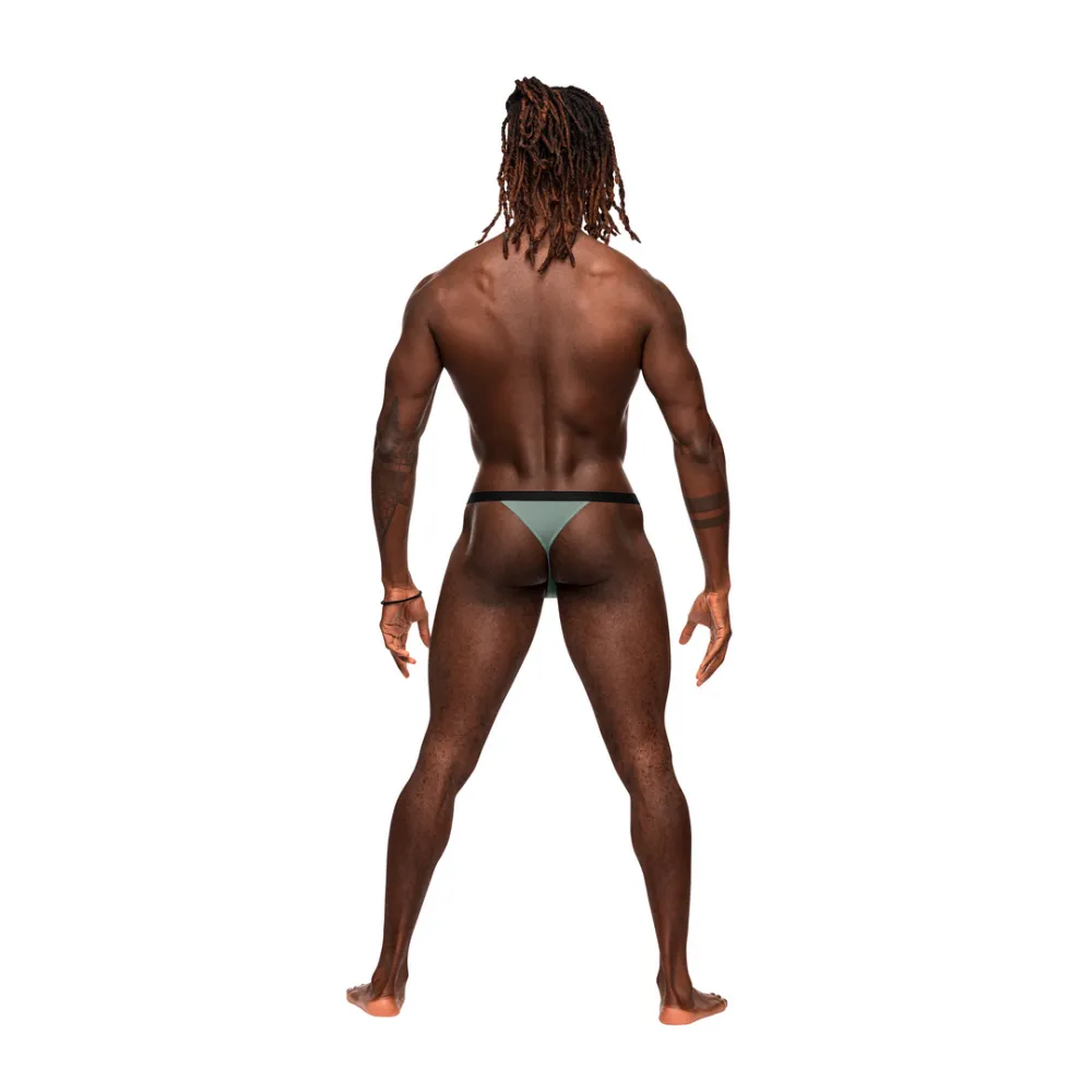 Micro V Thong - L/XL - Jade