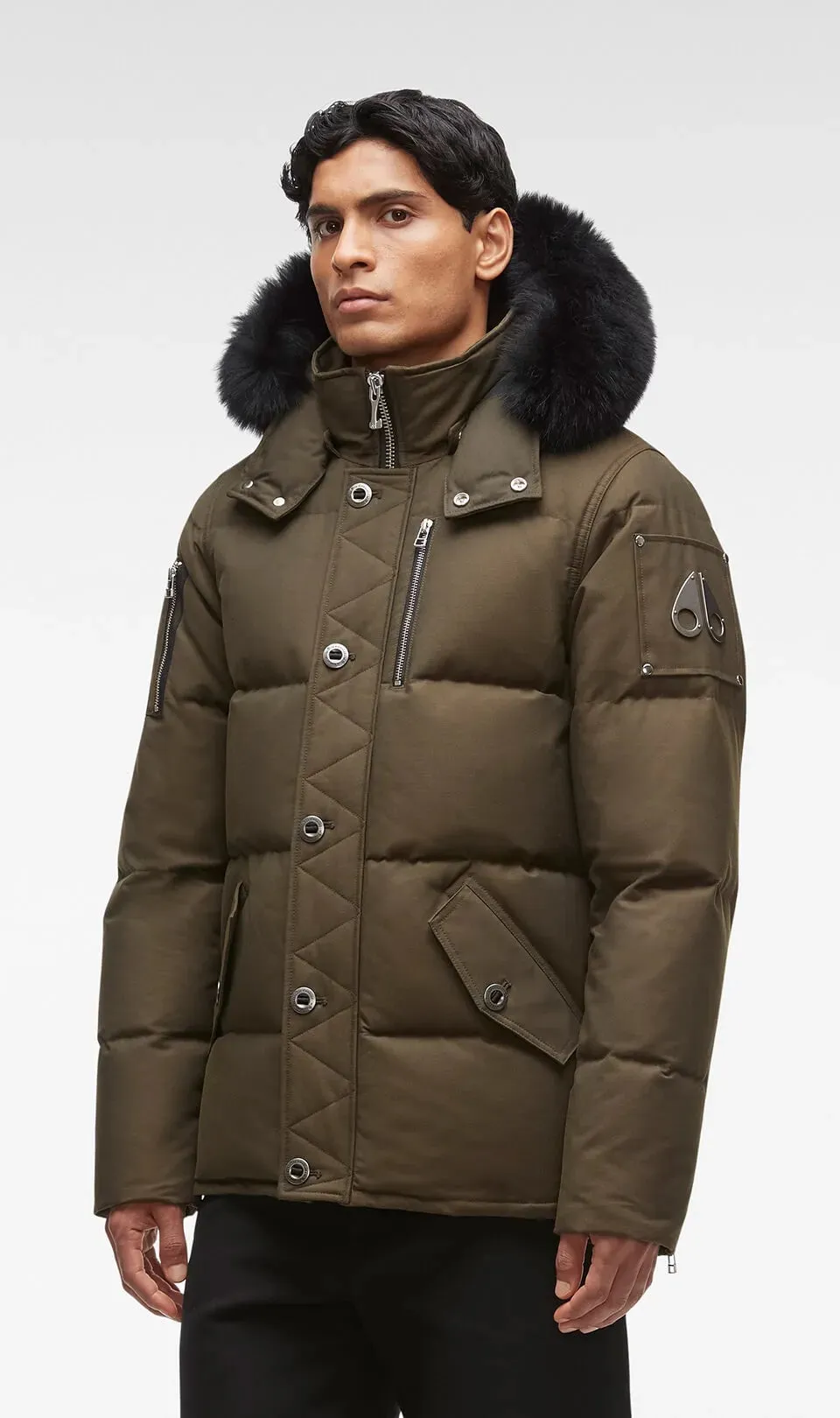 Moose Knuckles 3Q Jacket in Khaki