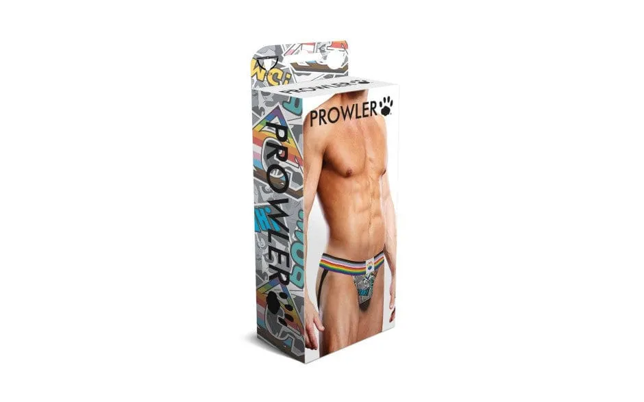 Prowler Comic Book Jock Strap Rainbow