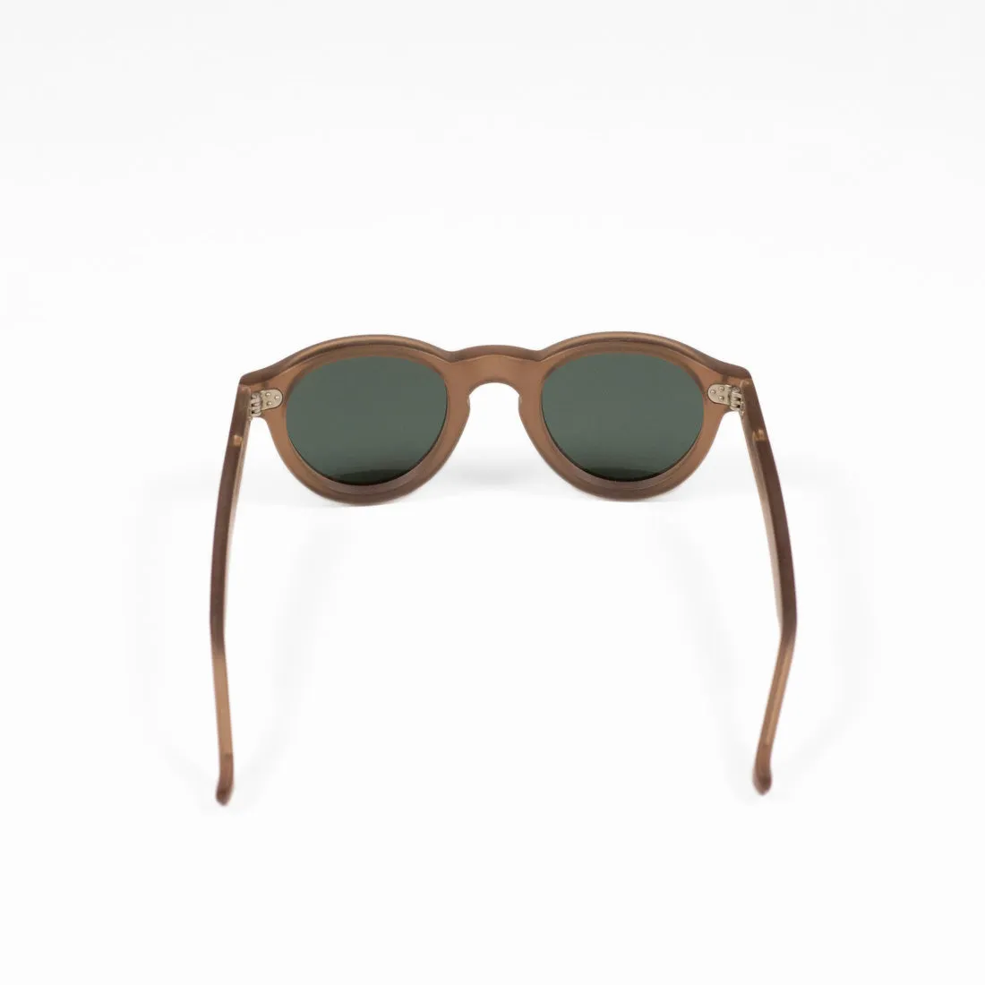 "Gaston" sunglasses in matte brown