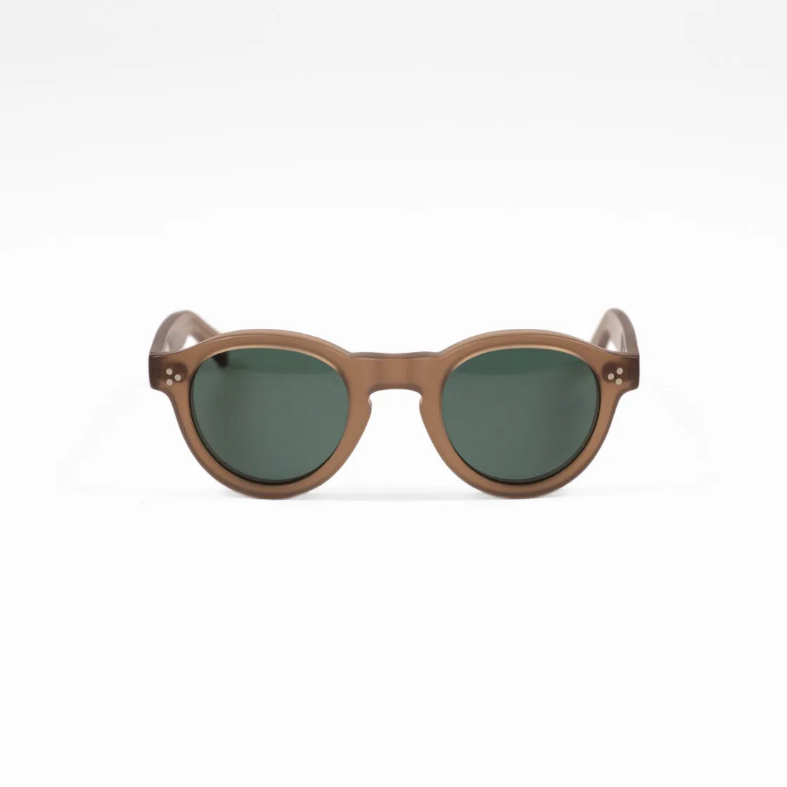 "Gaston" sunglasses in matte brown