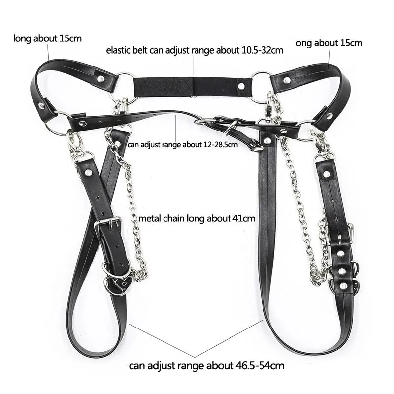 Slave Underwear Chain Chastity Pants