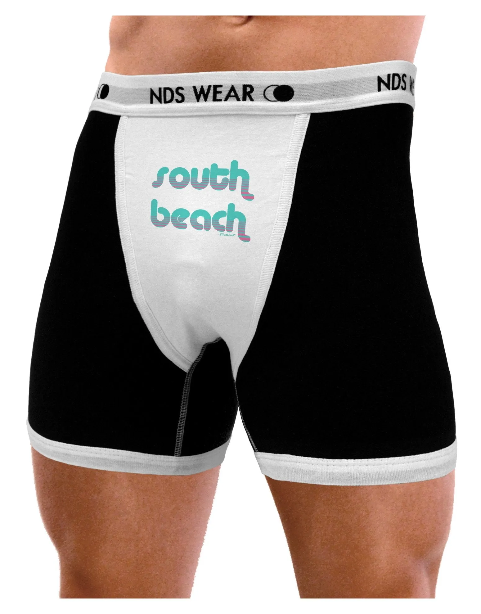 South Beach Color Scheme Design Mens Boxer Brief Underwear by TooLoud