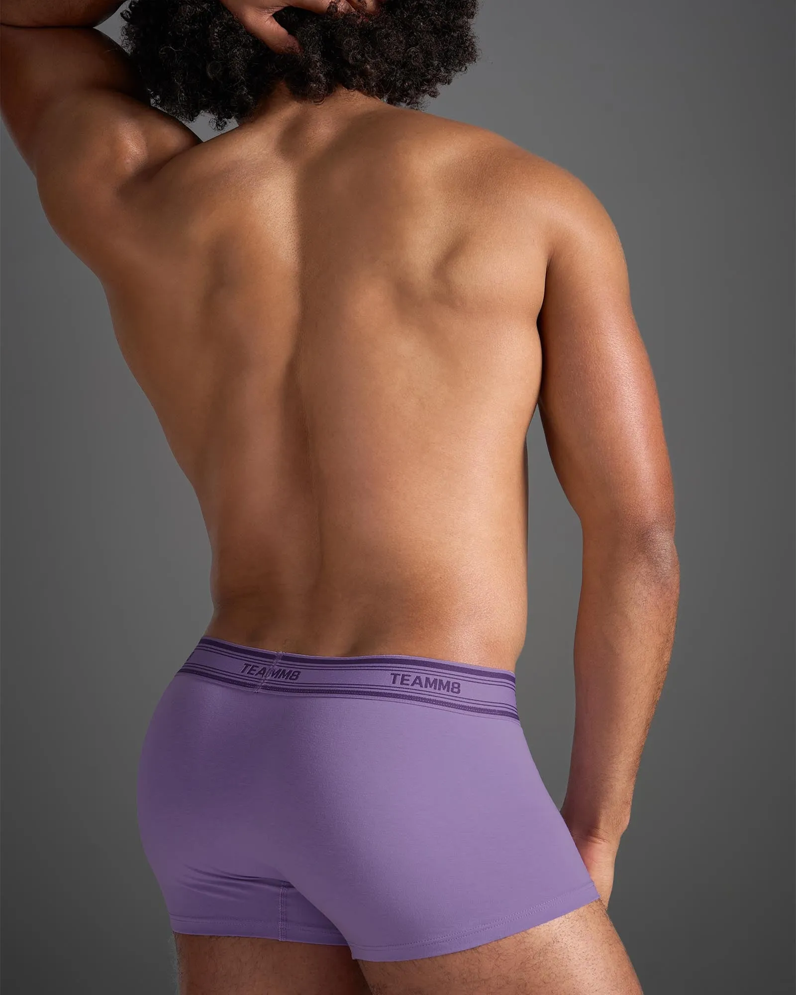 TEAMM8 New Classic Cotton Trunk - Lavender