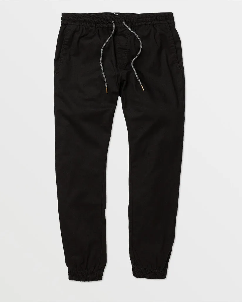 Volcom Frickin Slim Joggers - BLACK