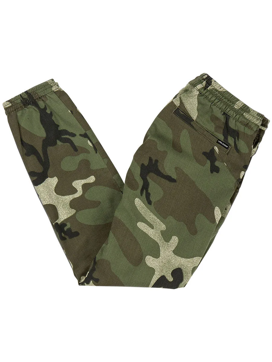 Volcom Men's Frickin Slim Jogger Army